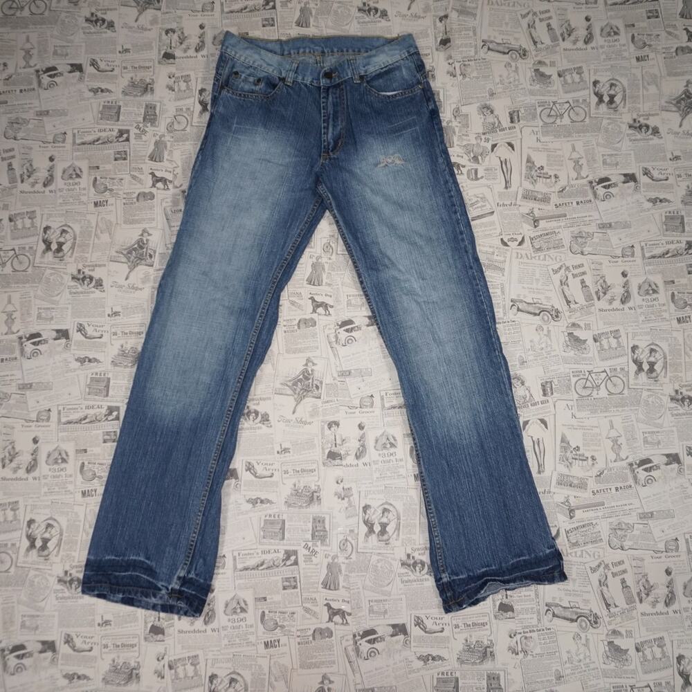28 - Vintage Y2K Von Dutch Pants embroidered rare spell